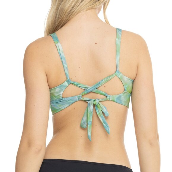 prAna Mallorca Swim Top | Size L | NWT | Mirage | Lace-Up Back | Sustaina… - Picture 2 of 3